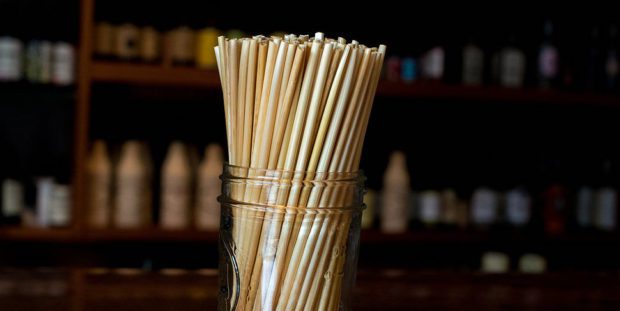 jar of straw straws
